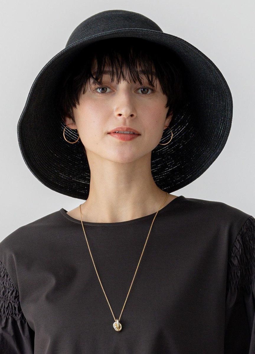 春夏編織遮陽帽