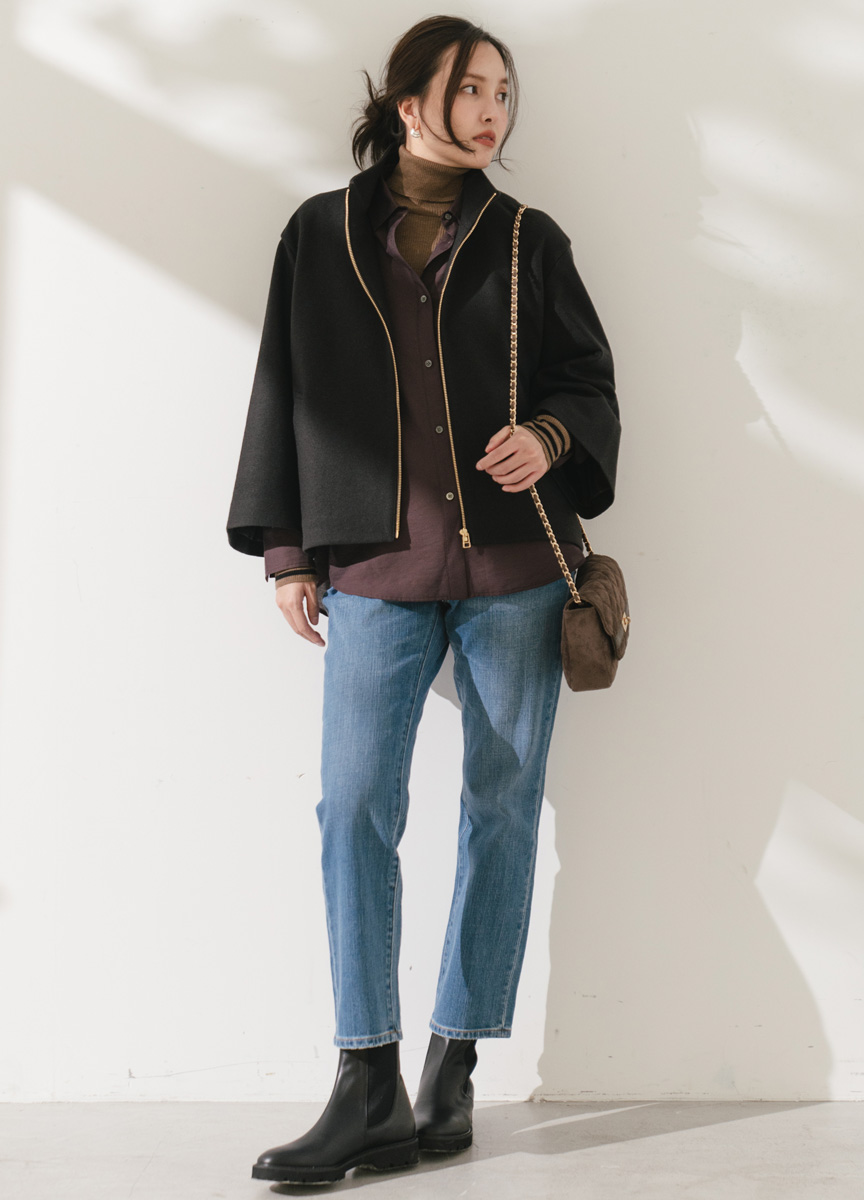 輕柔微透皺感襯衫