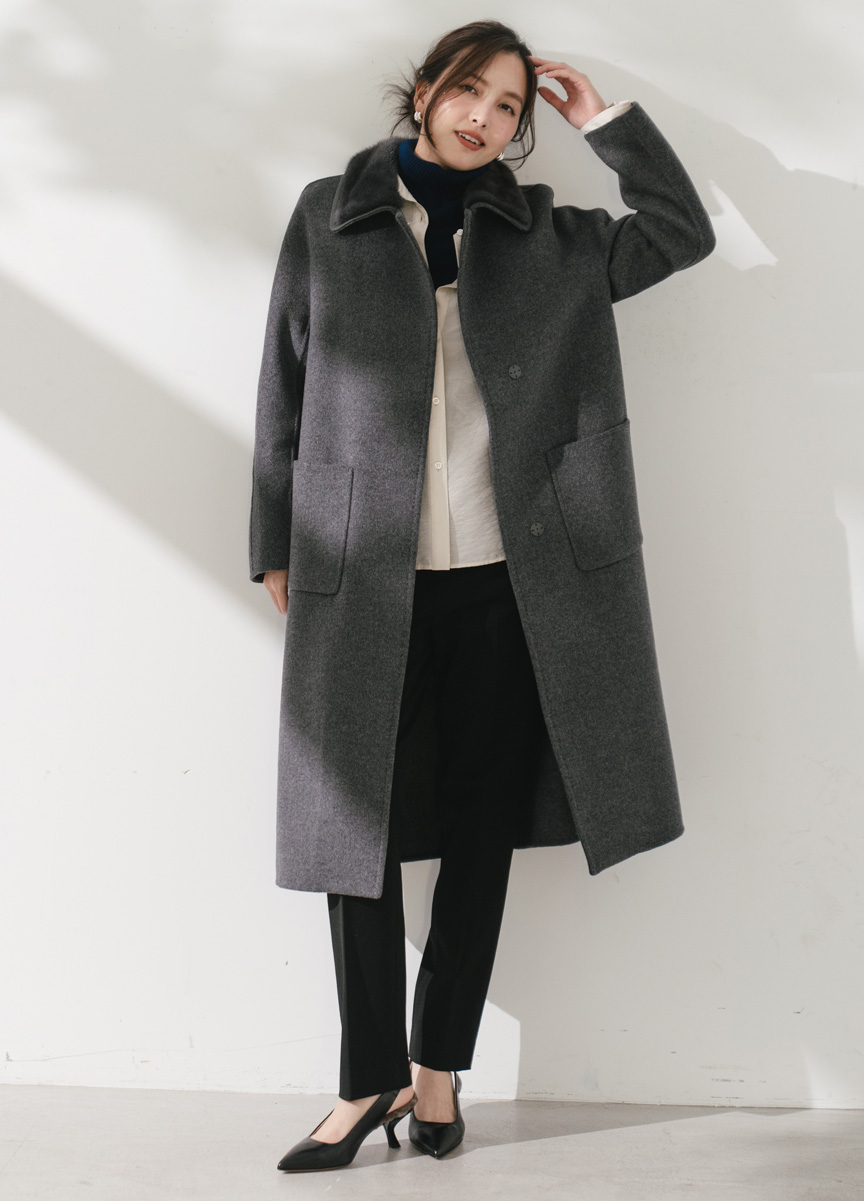 輕柔微透皺感襯衫