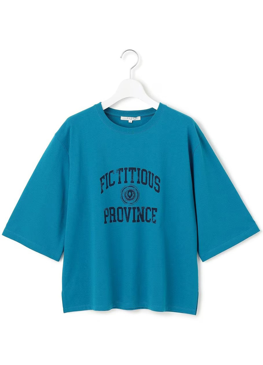 【SLOW系列】七分袖字母印花LOGO TEE