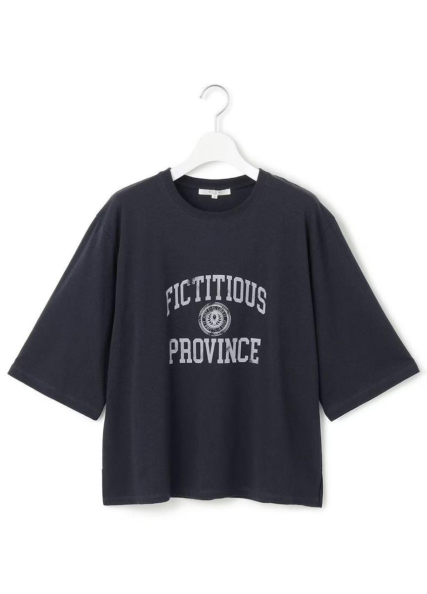 【SLOW系列】七分袖字母印花LOGO TEE