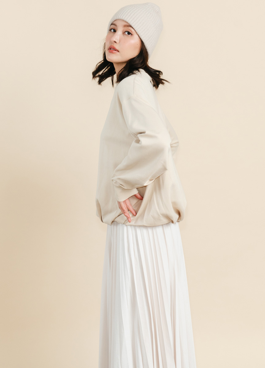 【SLOW系列】收口下擺大學棉TEE