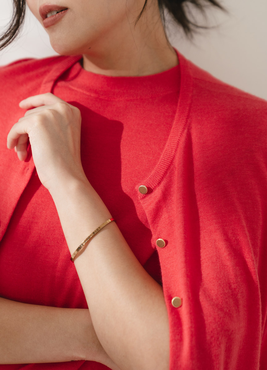 16針cashmere開襟小外套