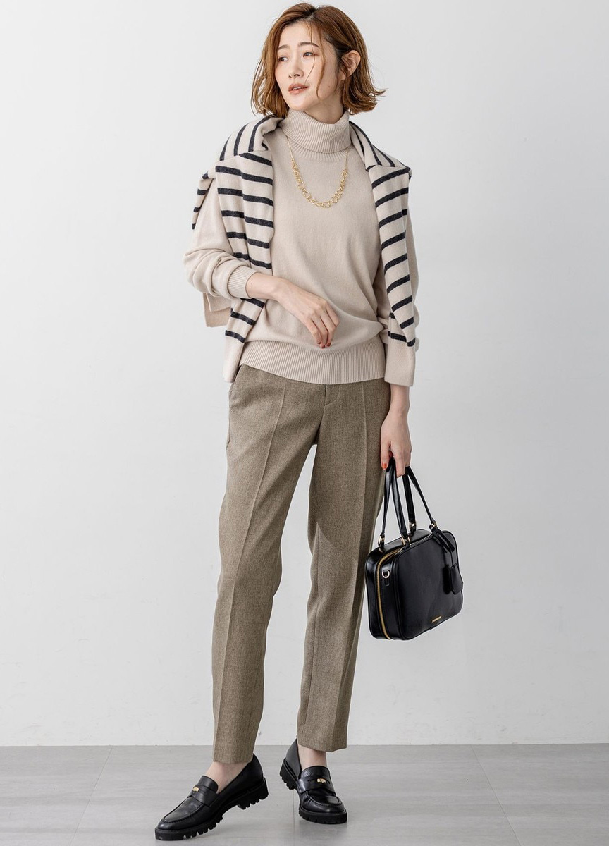 Pure Cashmere高領針織衫