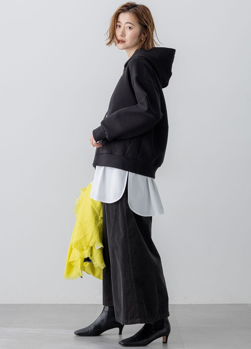 棉質空氣感連帽外套 