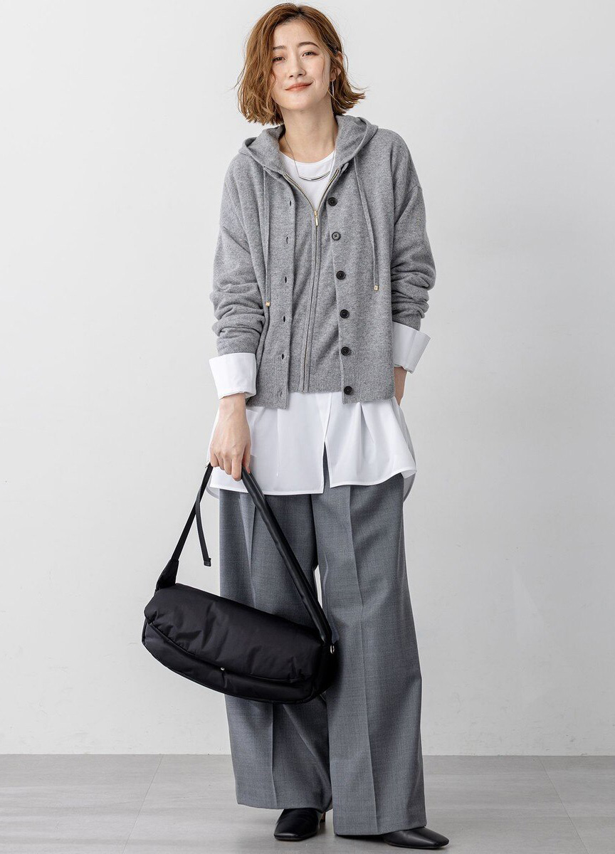 自然棉質拼接上衣    