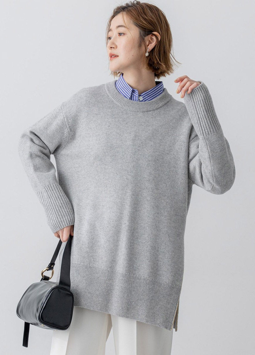 Cashmere Blend長版針織衫