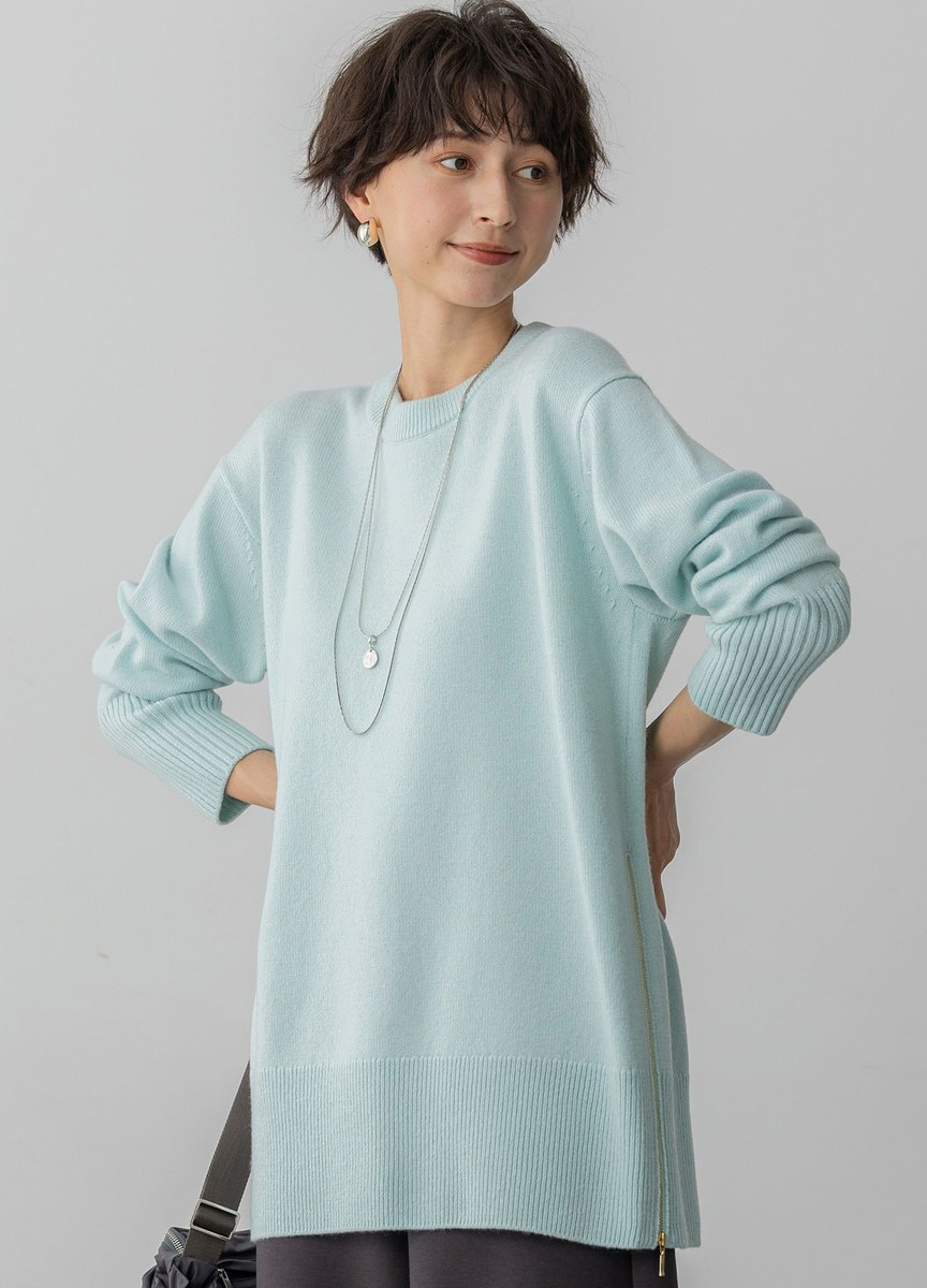 Cashmere Blend長版針織衫