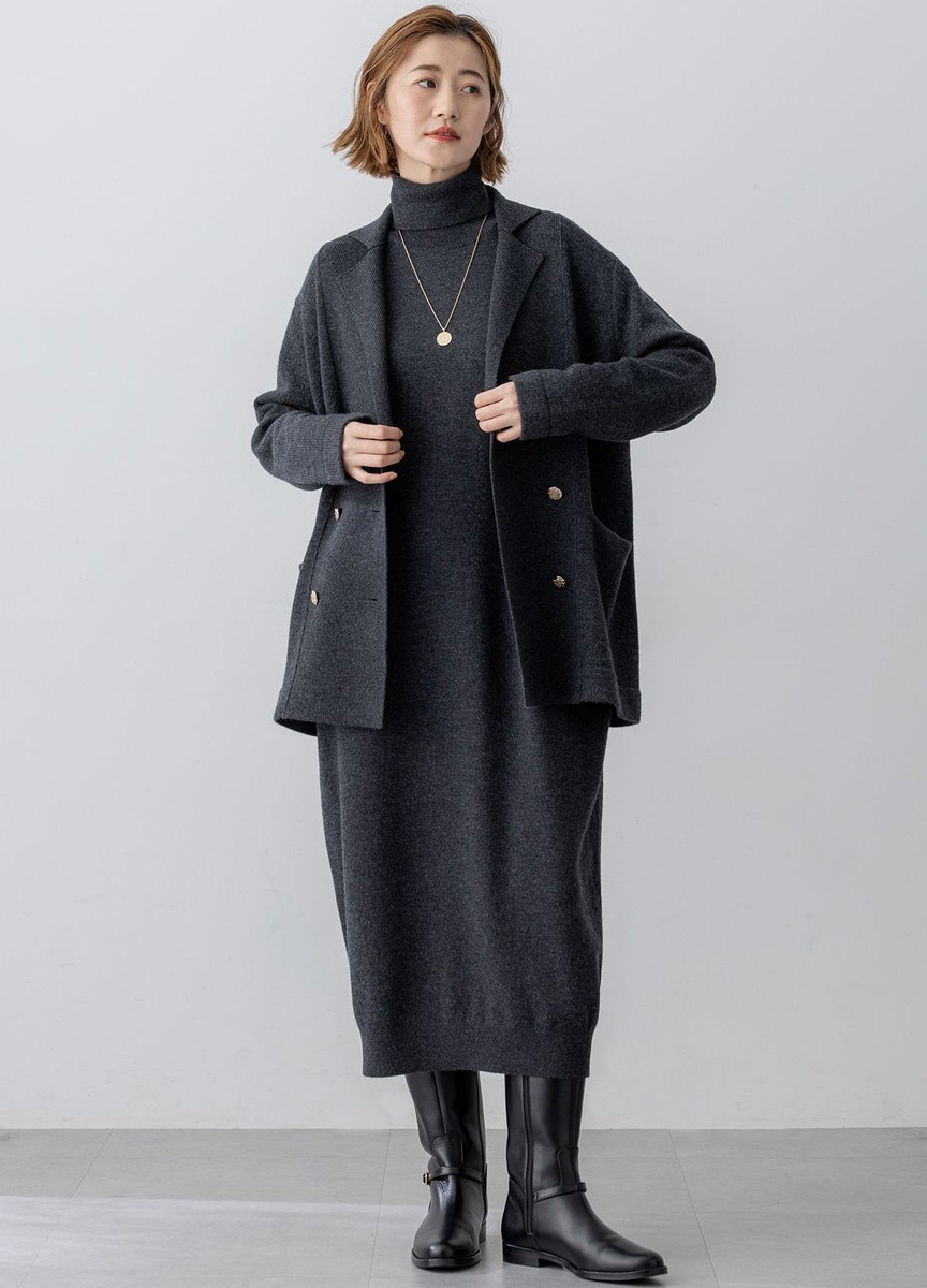 Cashmere Blend針織洋裝