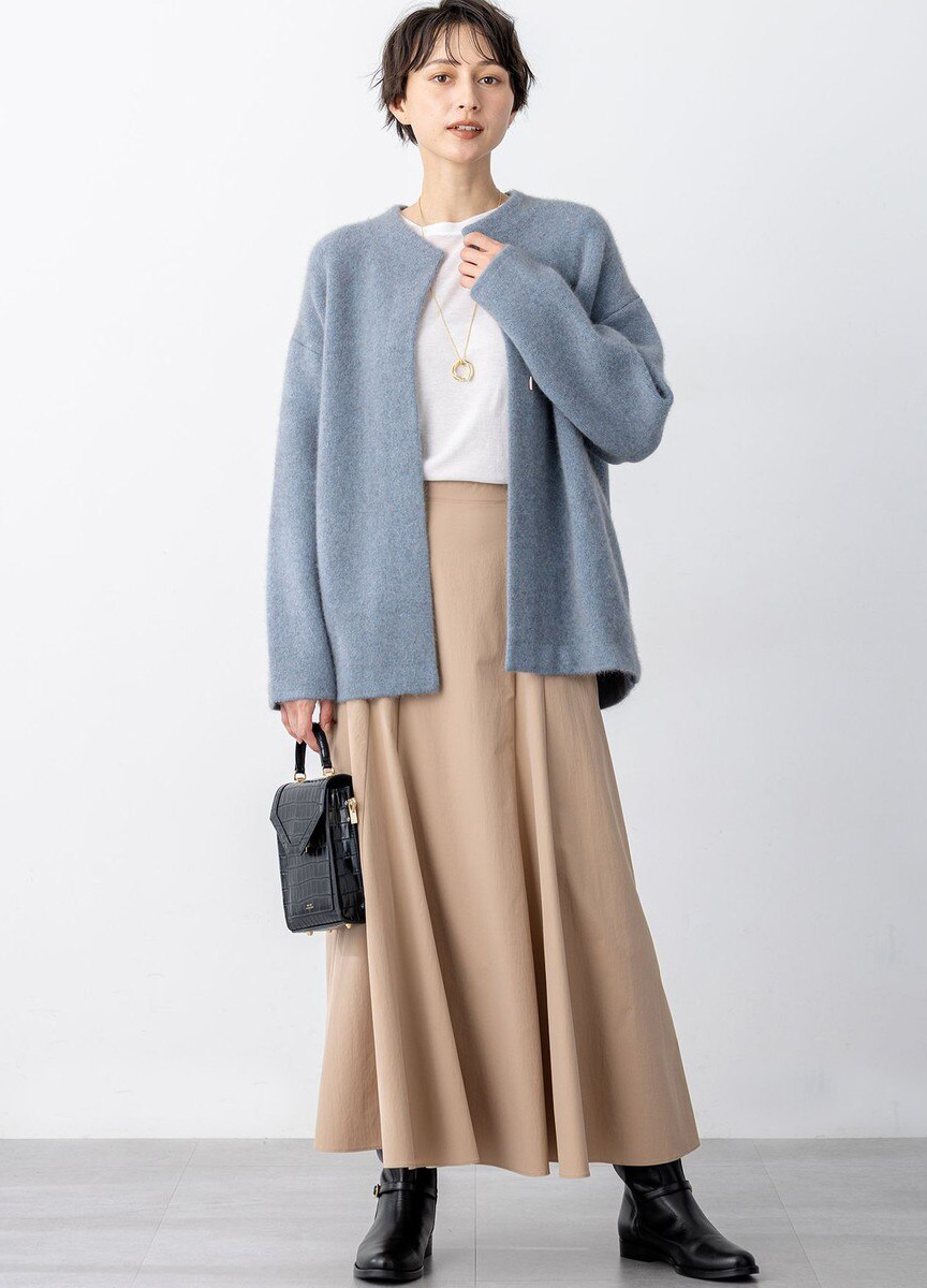 彈性百搭打摺傘裙        