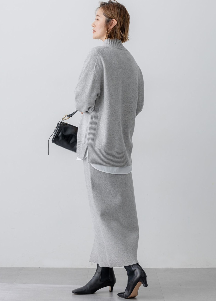 Cashmere Blend針織長裙