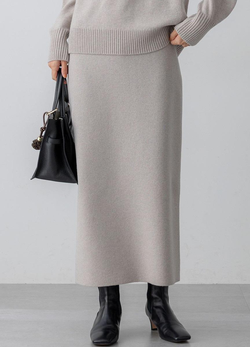 Cashmere Blend針織長裙