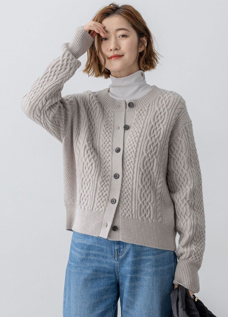 Cashmere Blend針織外套