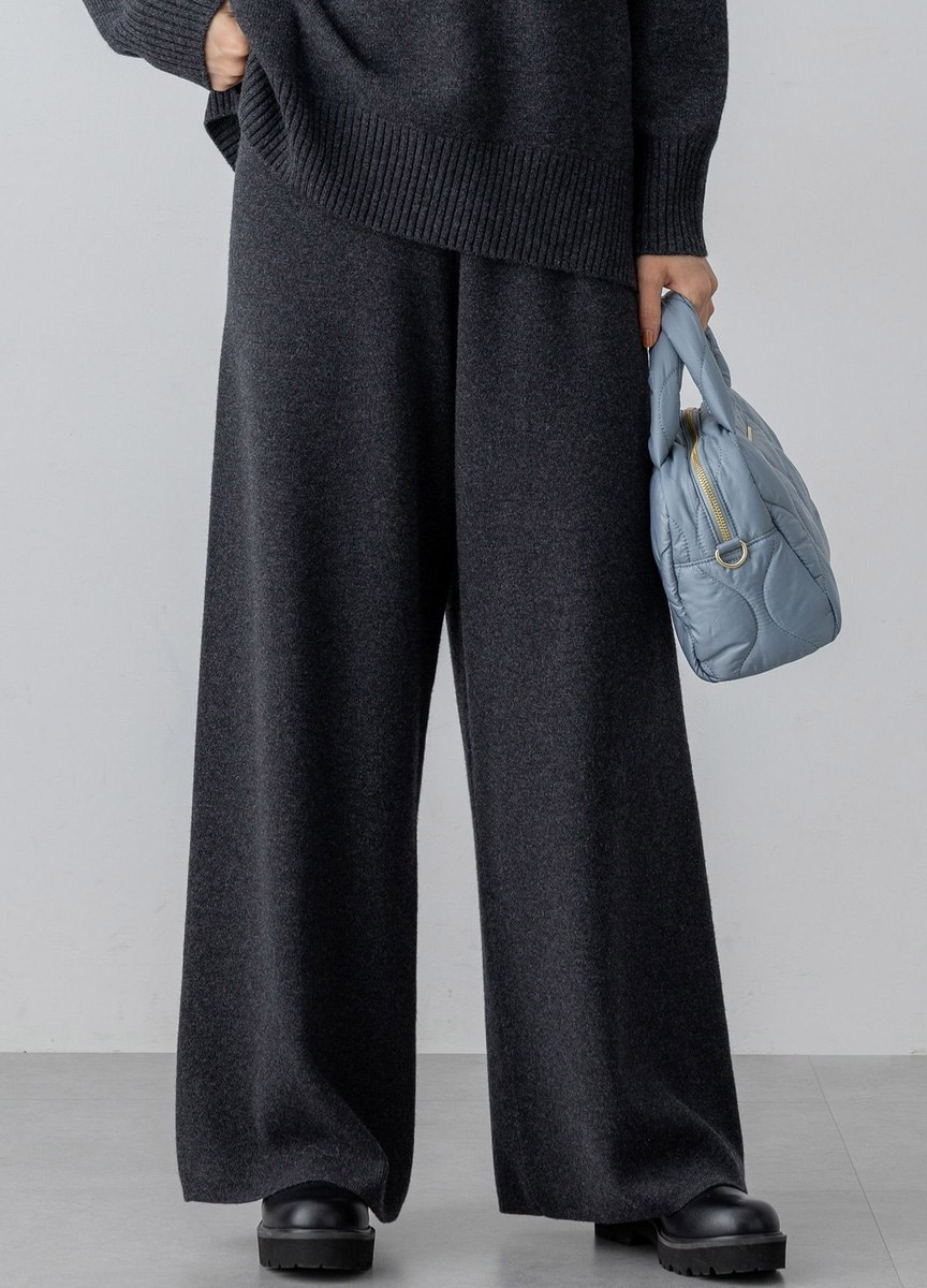 Cashmere Blend針織褲          