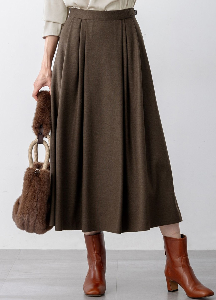 百搭羊毛長裙                  
