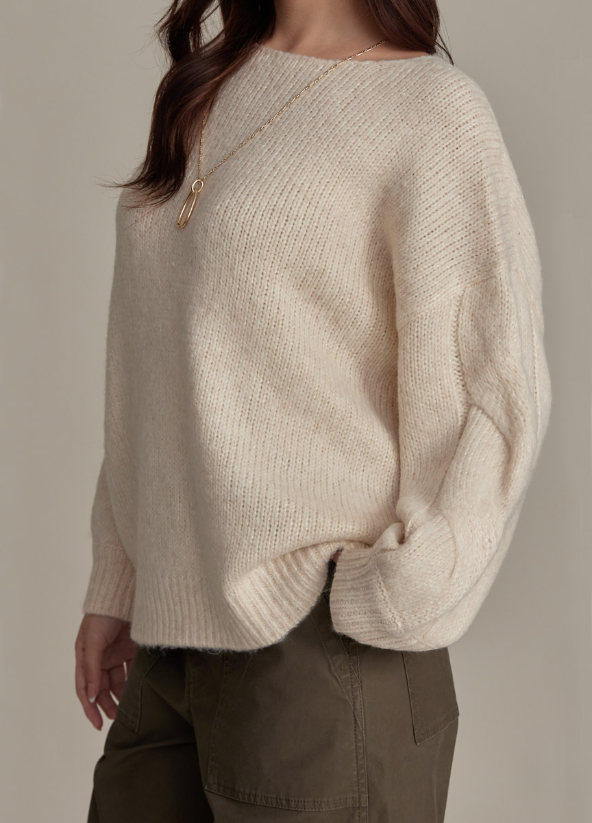 【SLOW系列】麻花針織上衣