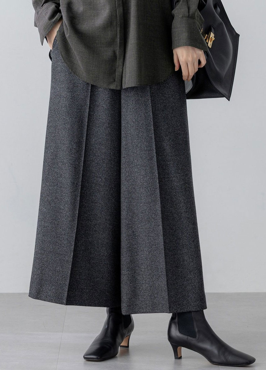 金蔥毛呢七分褲                