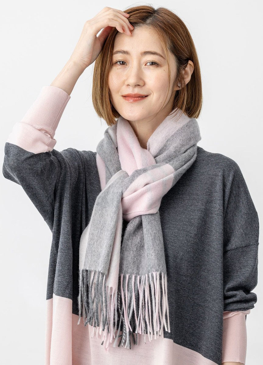 格紋彩色系列圍巾     