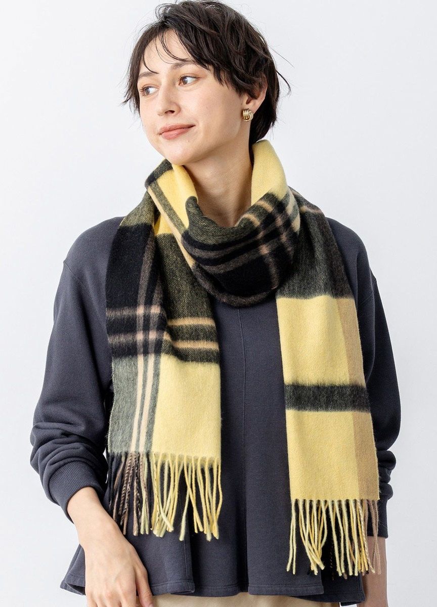 格紋彩色系列圍巾     