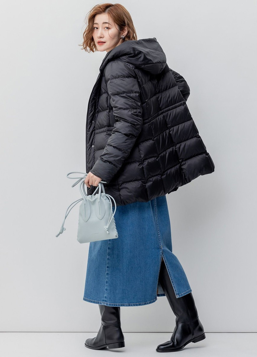 經典中長羽絨外套