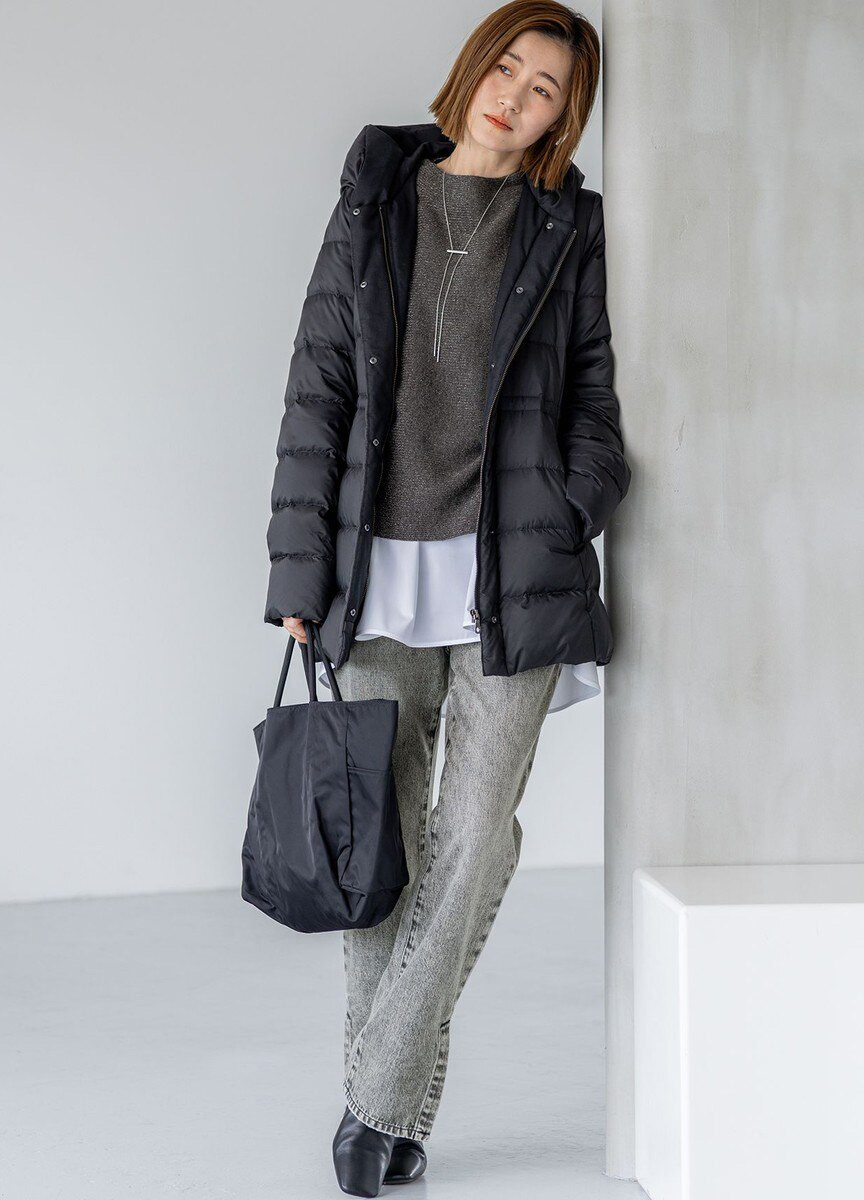 經典中長羽絨外套