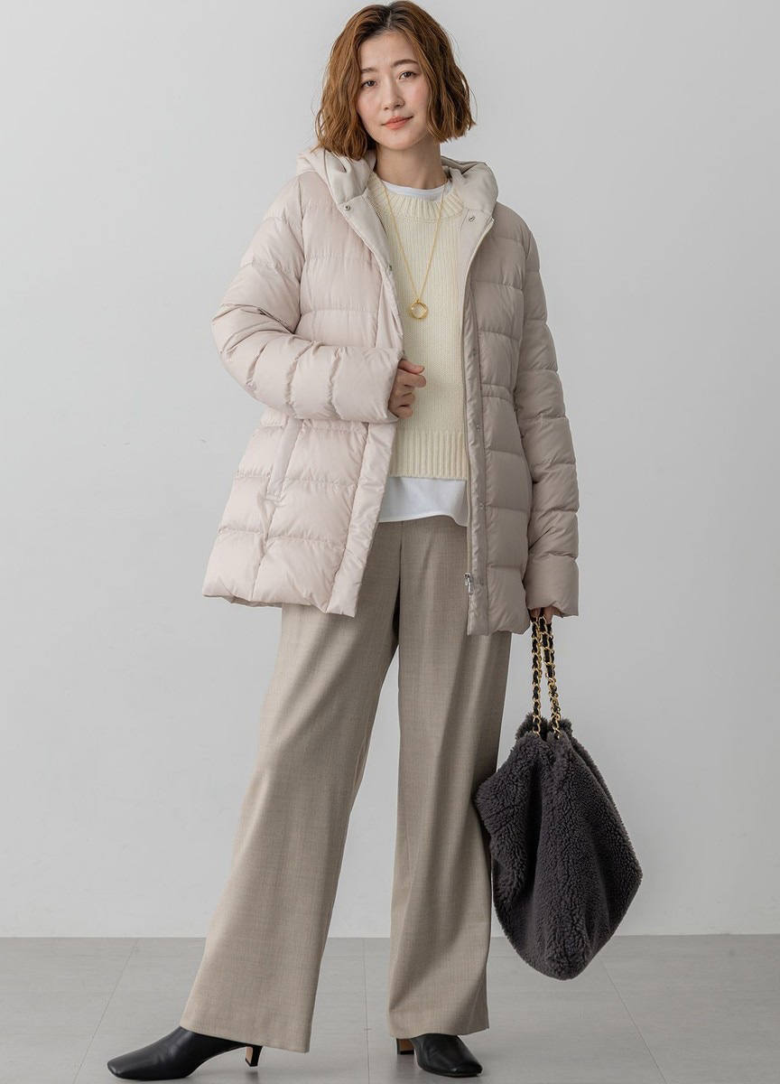 經典中長羽絨外套