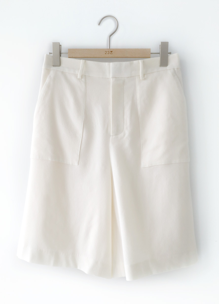 法蘭絨西裝短褲