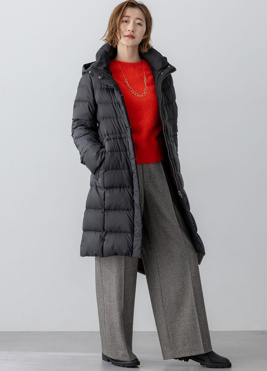 狐狸毛絨針織上衣   