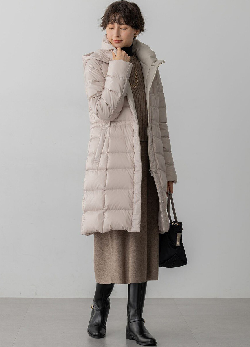 經典長版羽絨外套