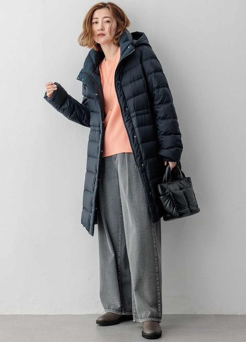 經典長版羽絨外套