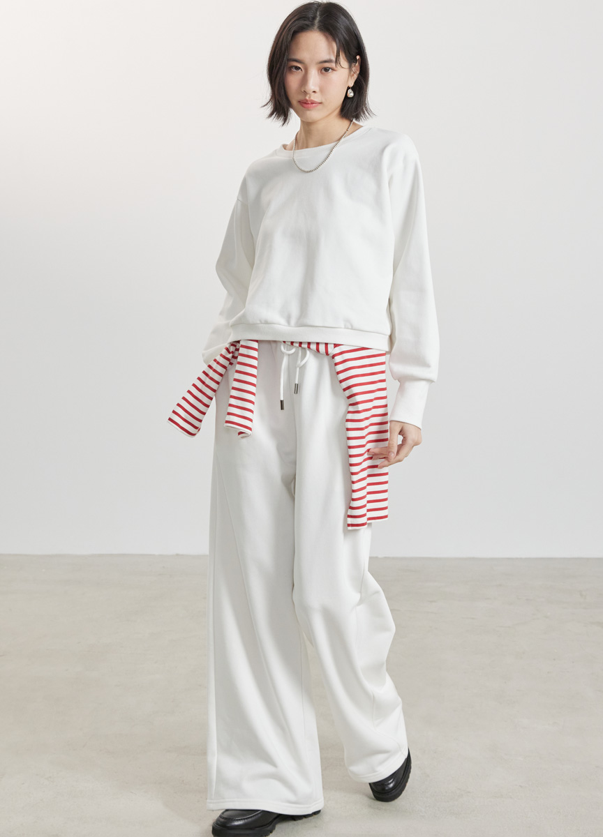 短版休閒棉質上衣