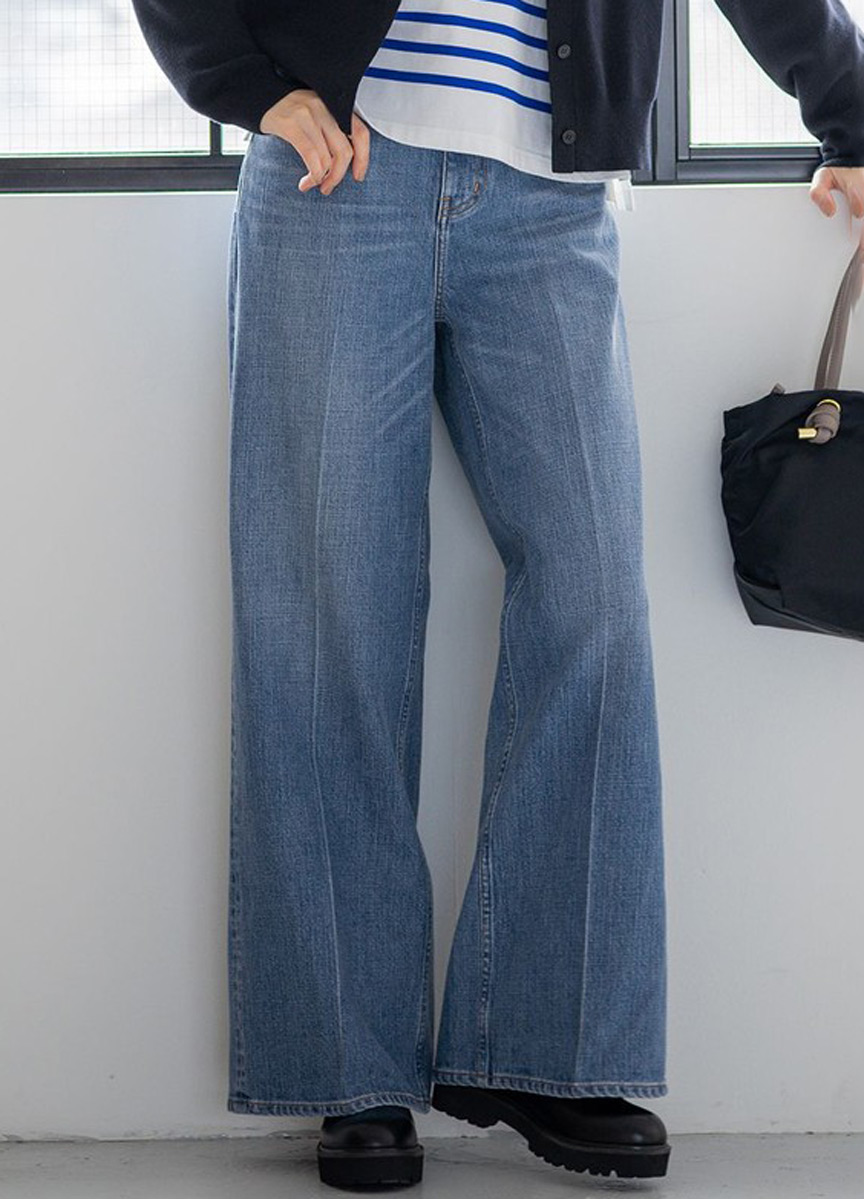 REDCARD聯名牛仔寬褲