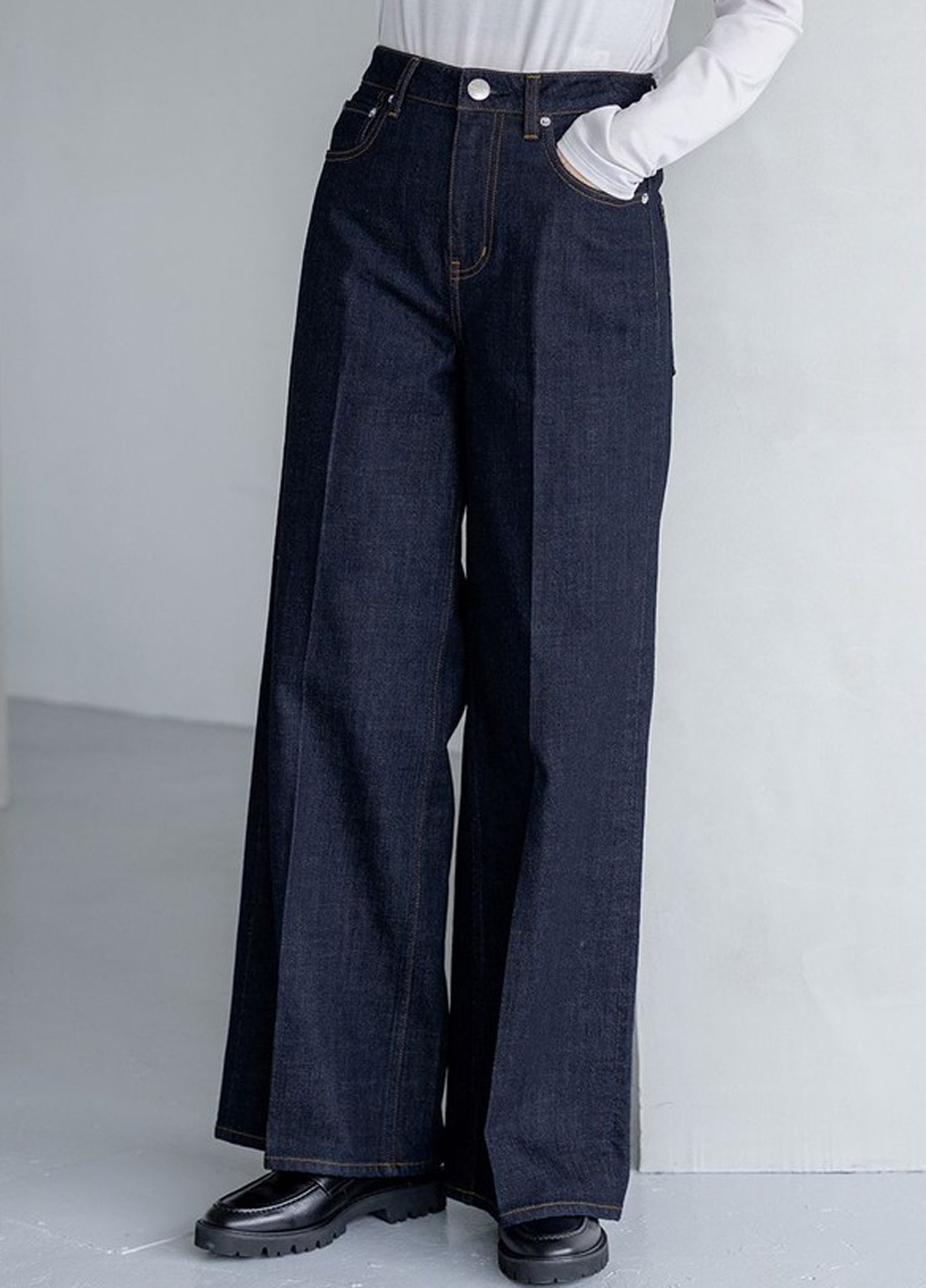 REDCARD聯名牛仔寬褲