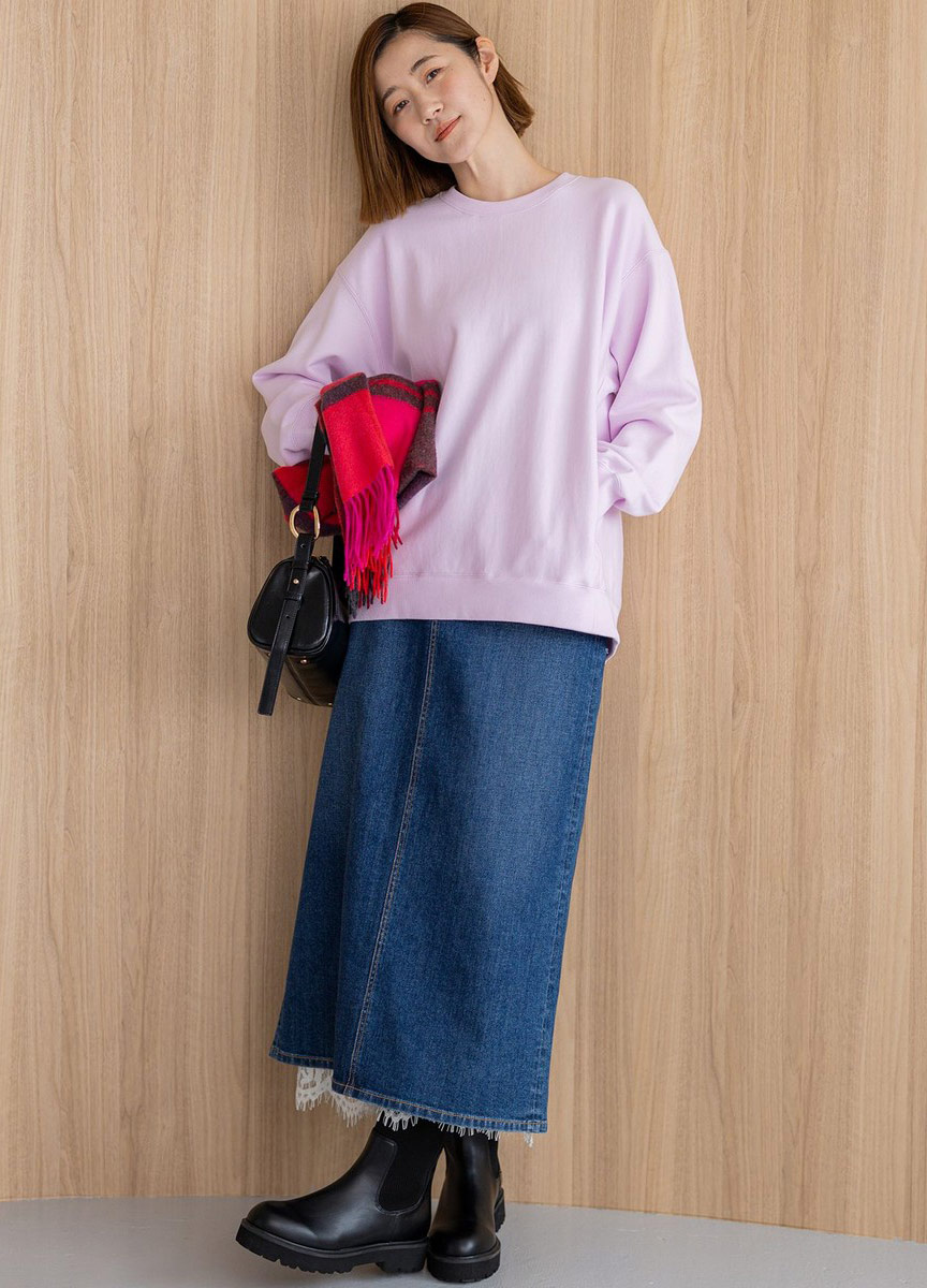 棉質刺繡大學Tee