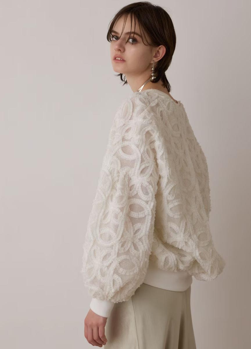 【預購商品】立體花卉刺繡外套
