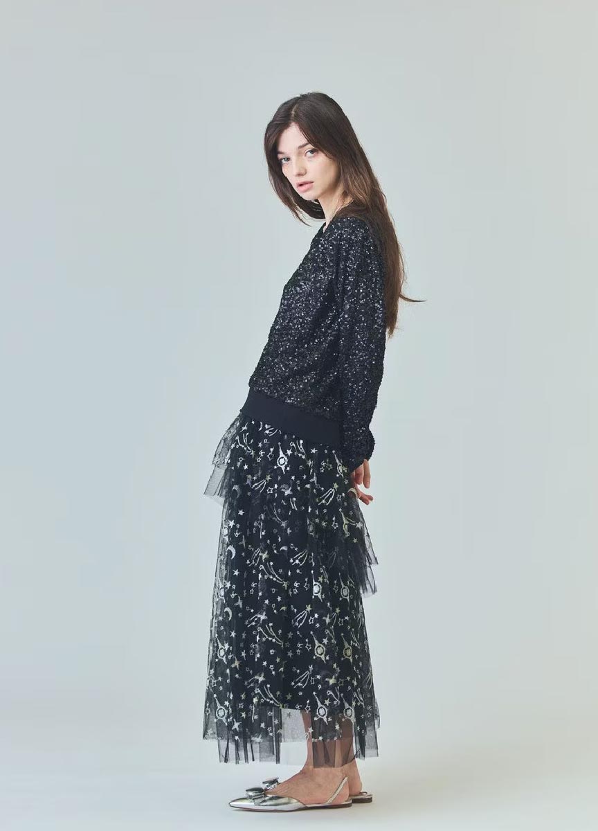 【預購商品】Class系列閃亮亮開襟針織外套