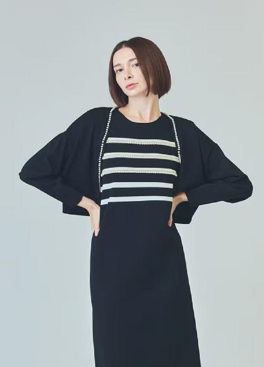 【預購商品】Class系列珍珠短版外套