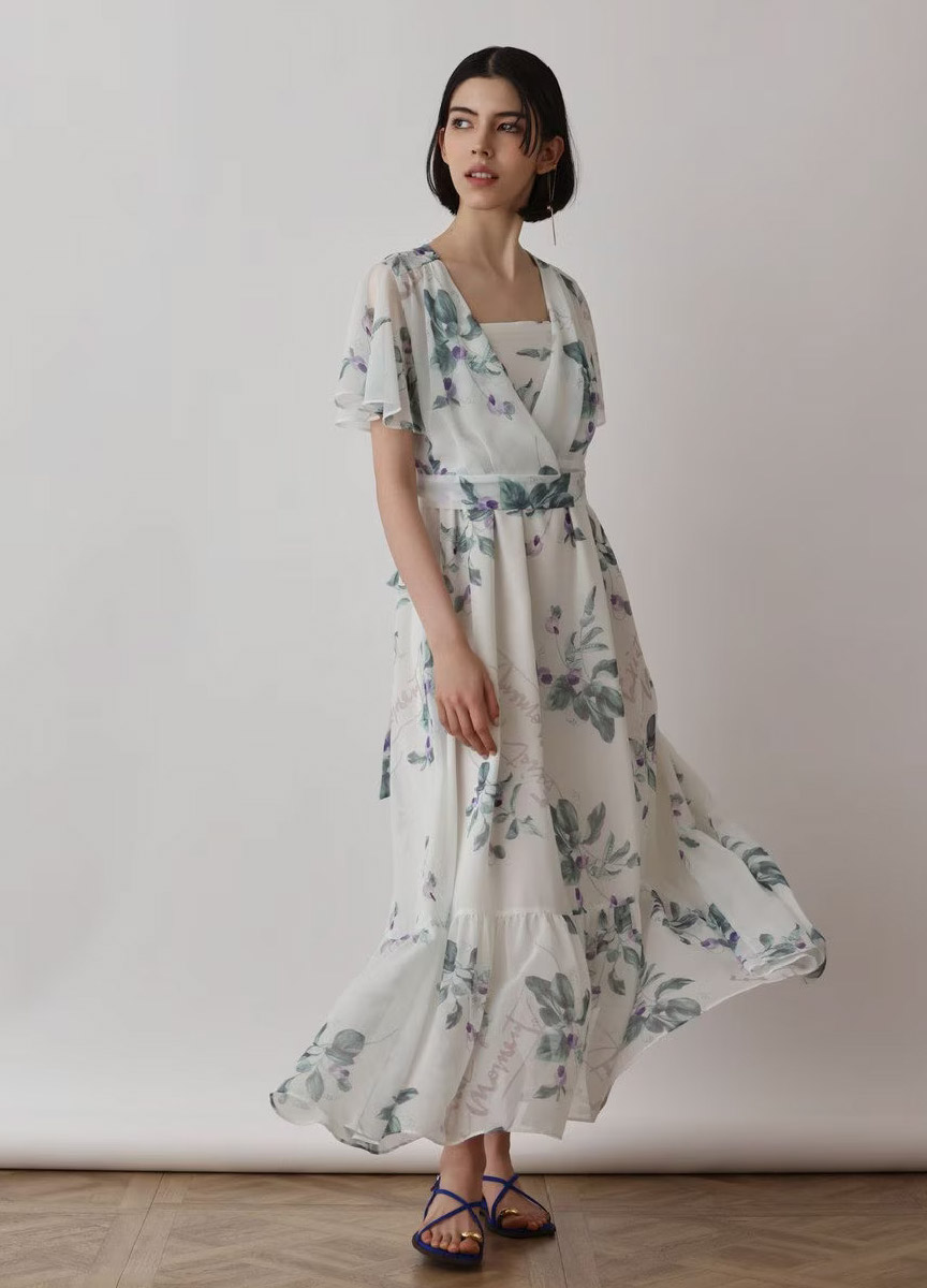 【預購商品】Diagram系列夏季如畫聯名花卉洋裝