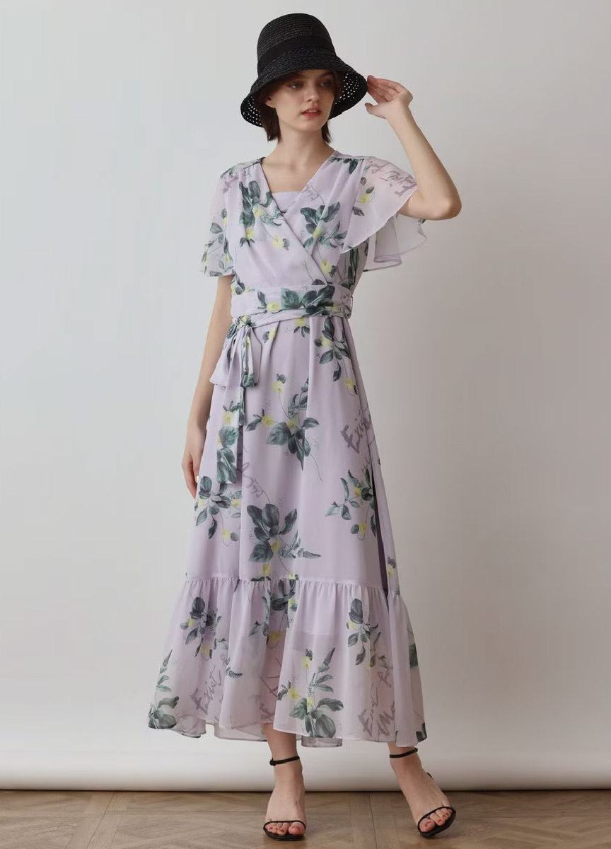 【預購商品】Diagram系列夏季如畫聯名花卉洋裝