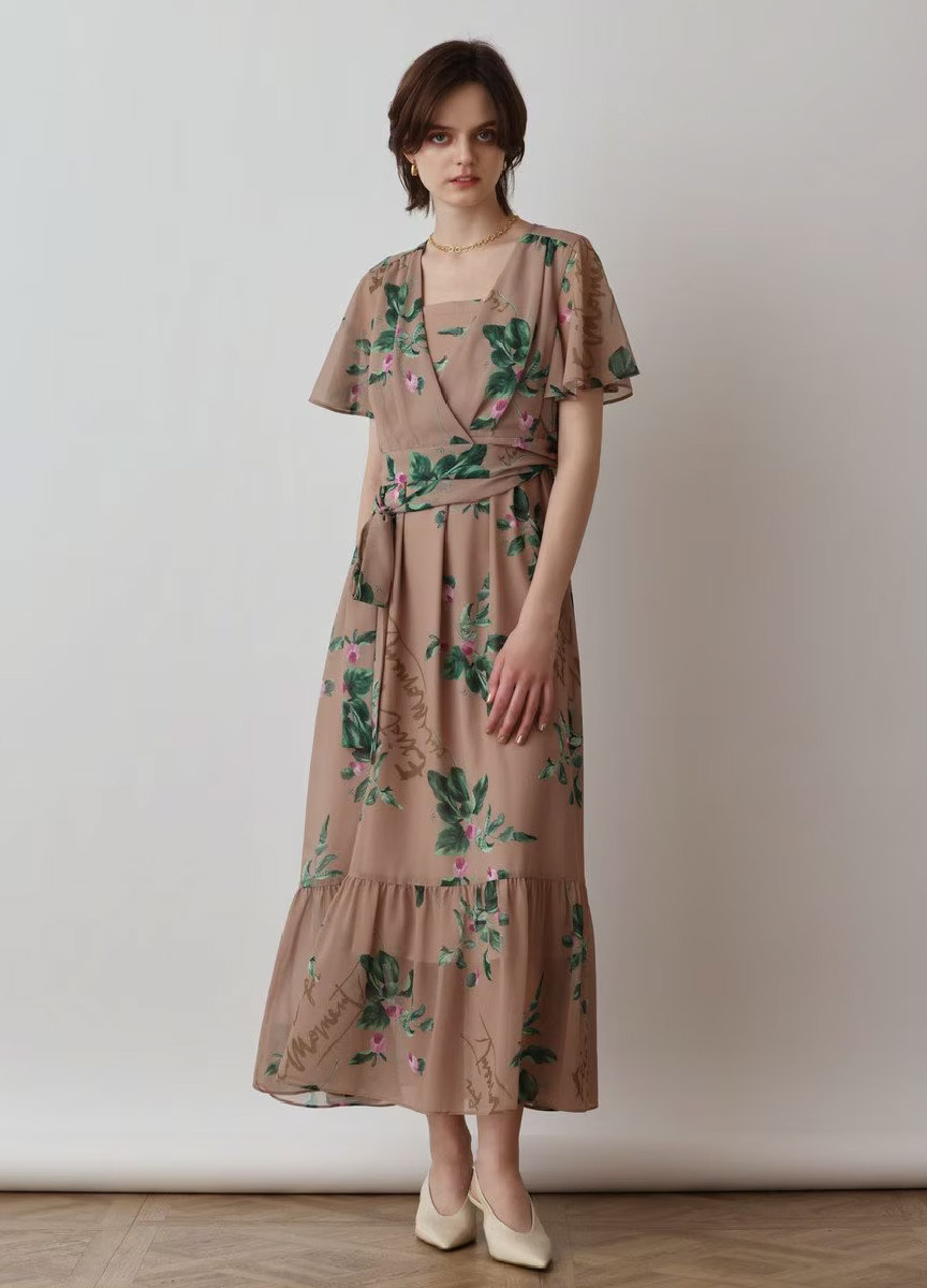 【預購商品】Diagram系列夏季如畫聯名花卉洋裝