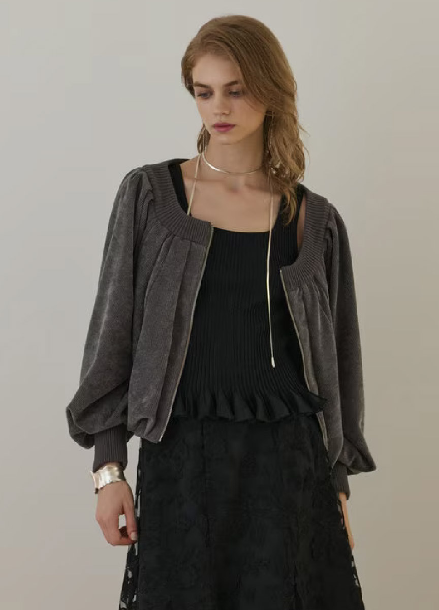 【預購商品】絨感氣球型外套