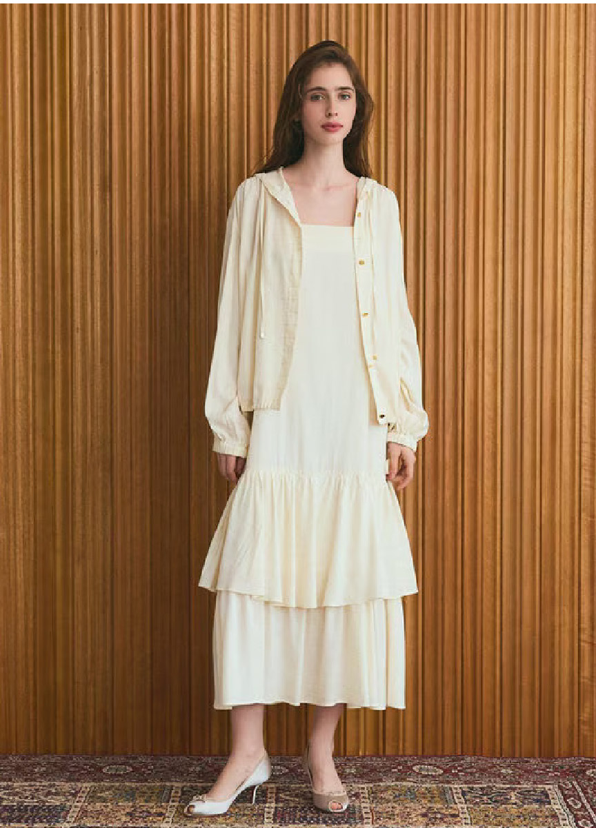 【預購商品】Class 金蔥網格連帽外套