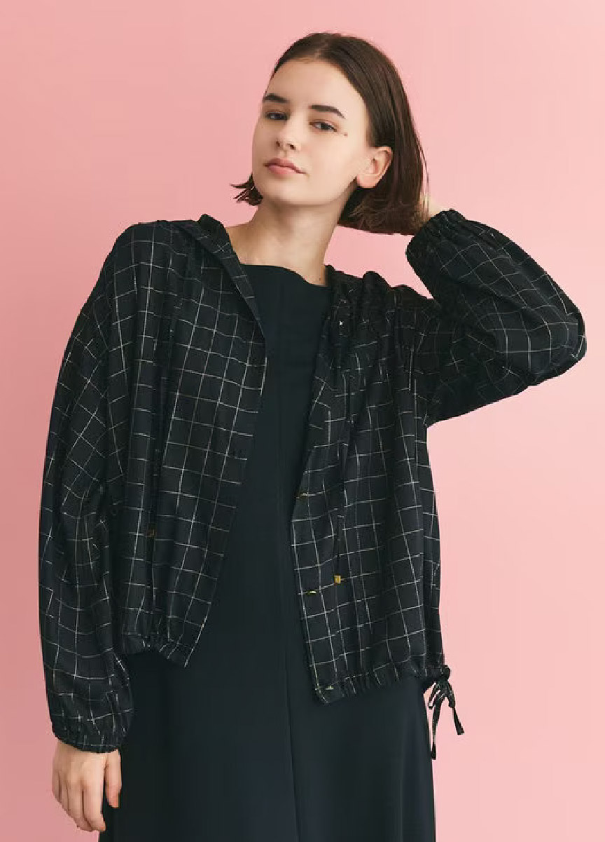 【預購商品】Class 金蔥網格連帽外套