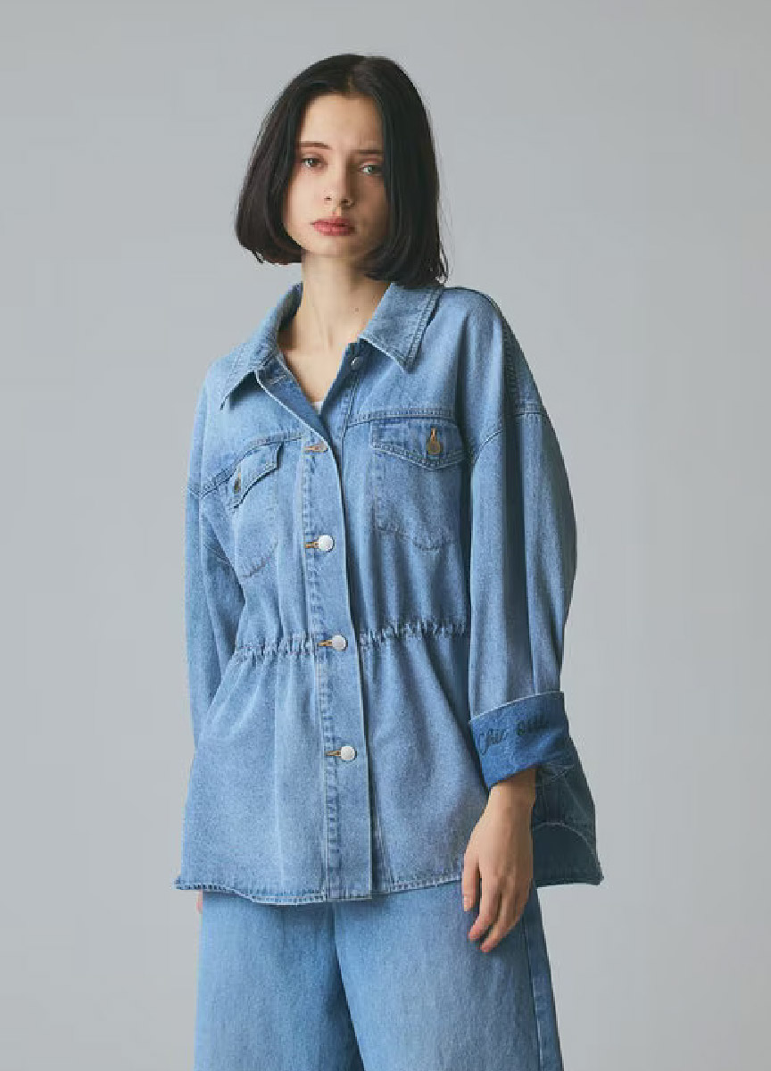 【預購商品】Class 縮腰丹寧外套