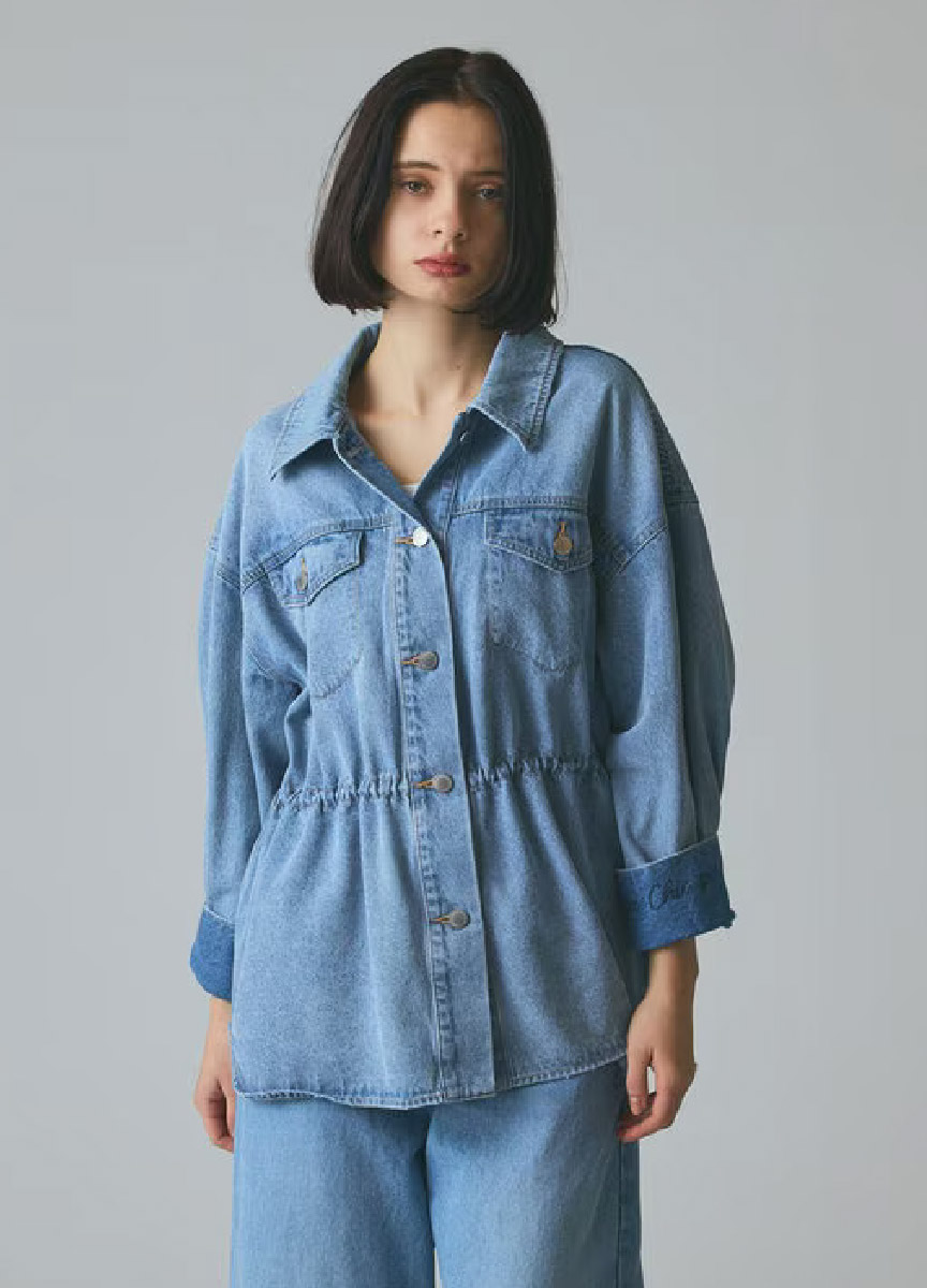 【預購商品】Class 縮腰丹寧外套