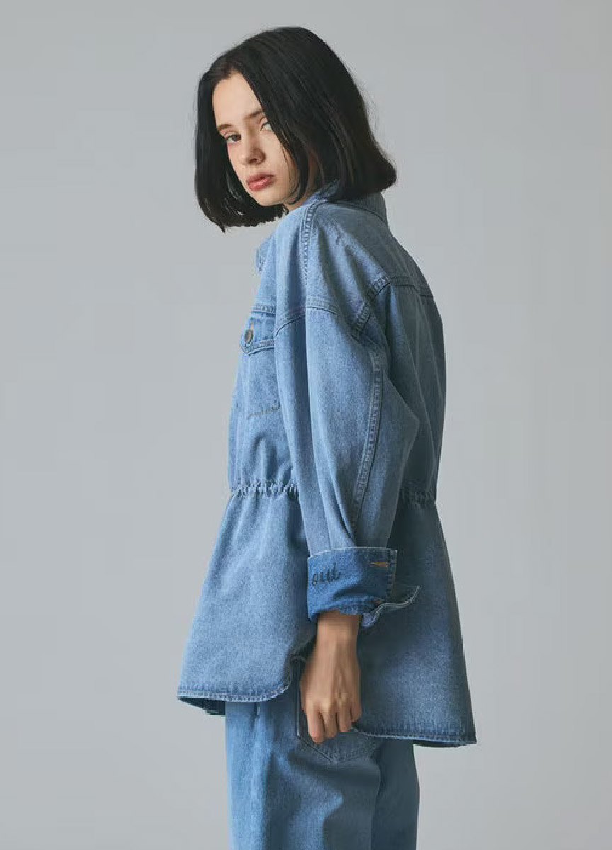 【預購商品】Class 縮腰丹寧外套