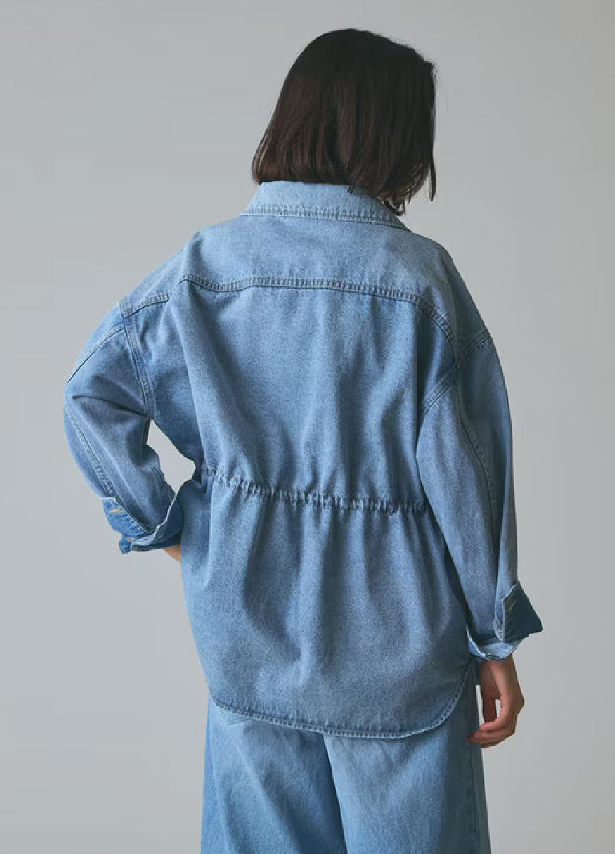 【預購商品】Class 縮腰丹寧外套