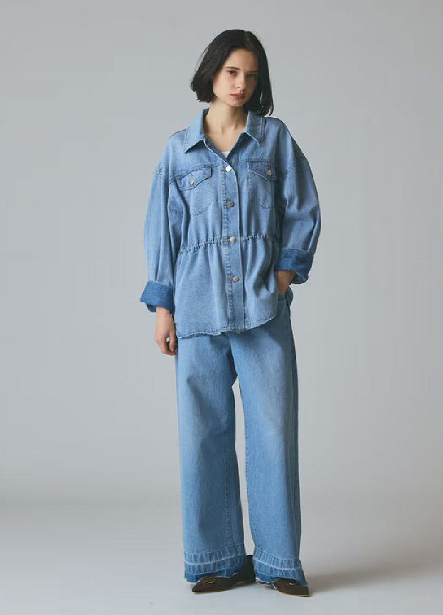 【預購商品】Class 縮腰丹寧外套