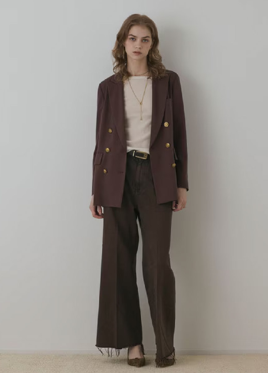 【預購商品】Diagram 後開岔雙排扣西裝外套