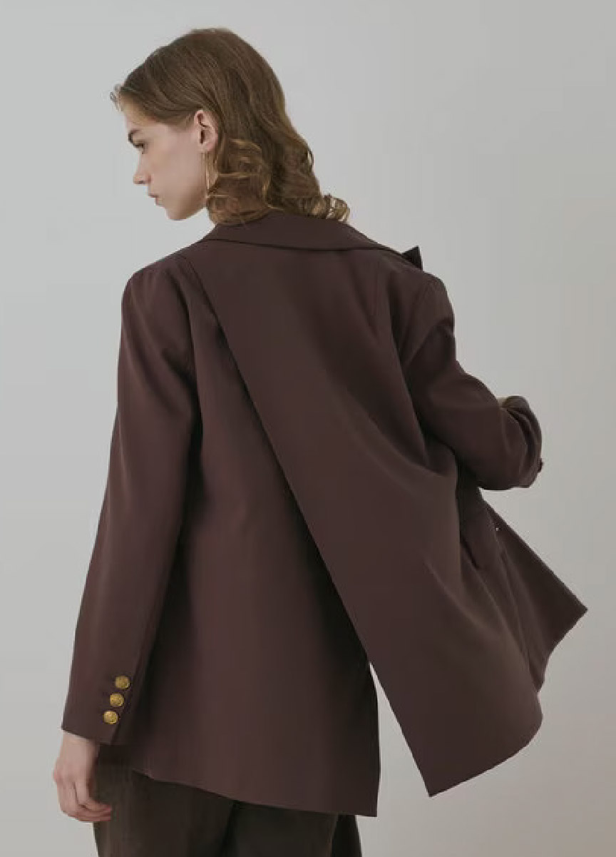 【預購商品】Diagram 後開岔雙排扣西裝外套